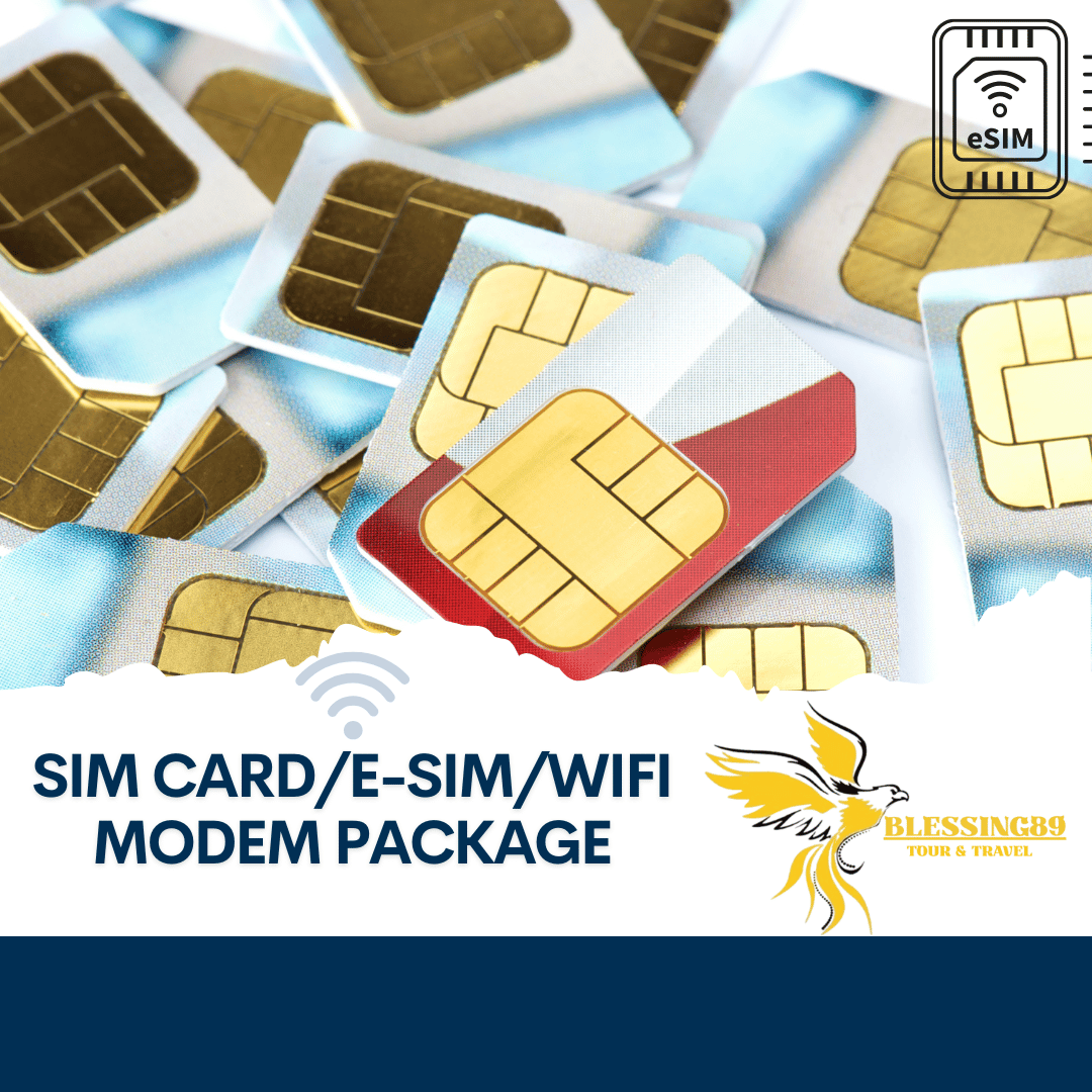 Simcard/E-Sim/Modem Wifi