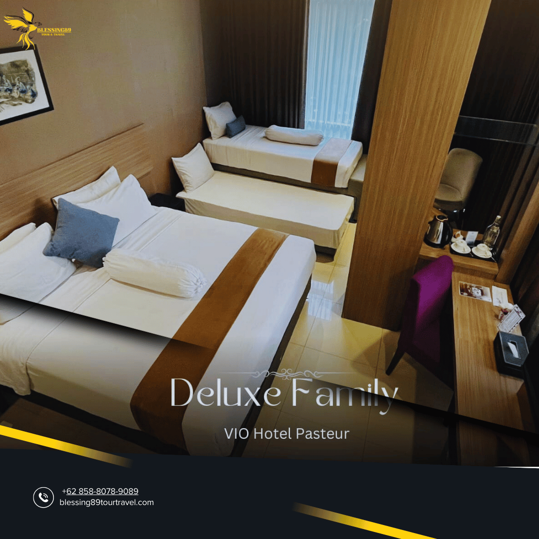 Vio Hotel Pasteur -Tipe Kamar Deluxe Family