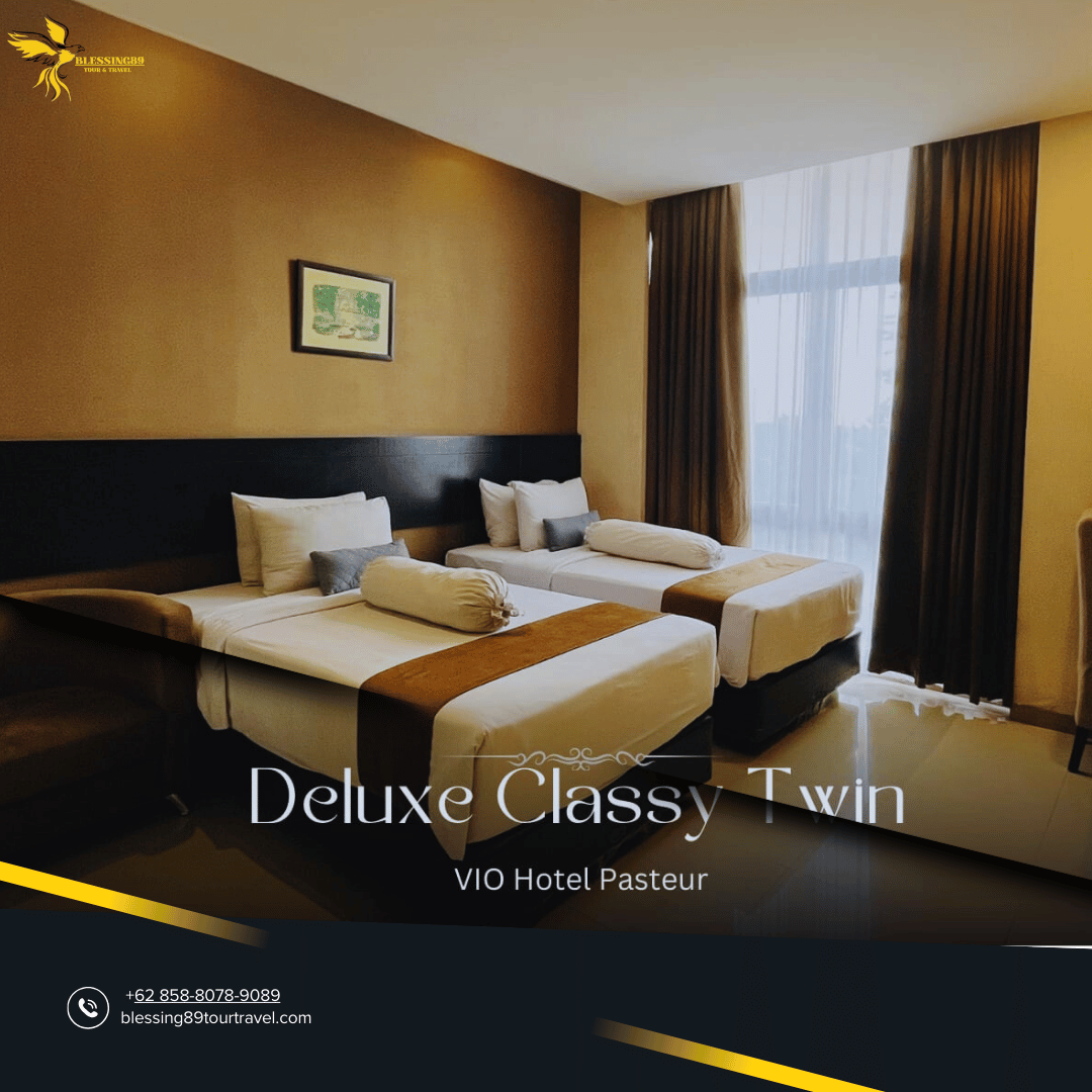 Vio Hotel Pasteur - Tipe Kamar Deluxe Classy Twin