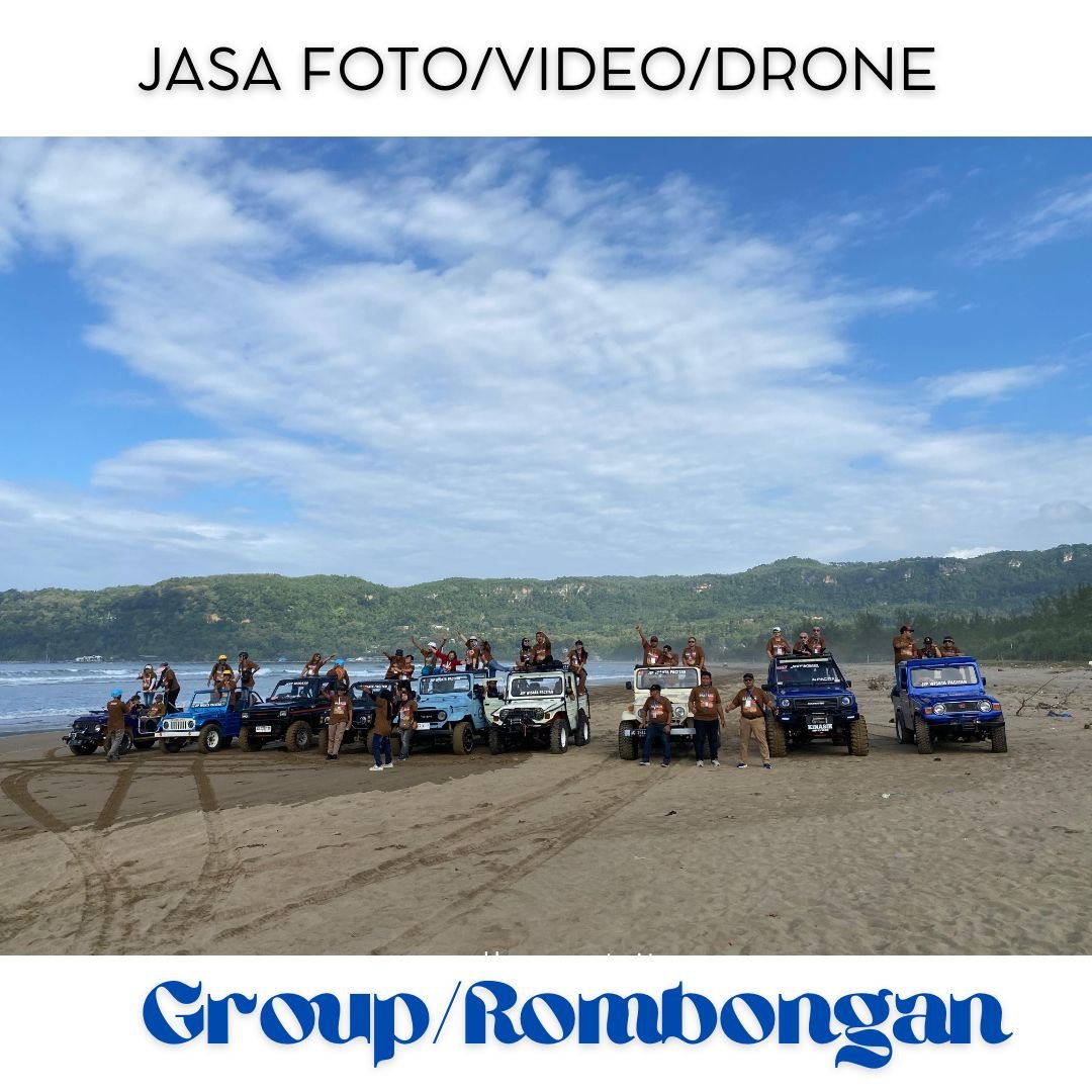 Jasa Foto Video Drone -Group / Rombongan