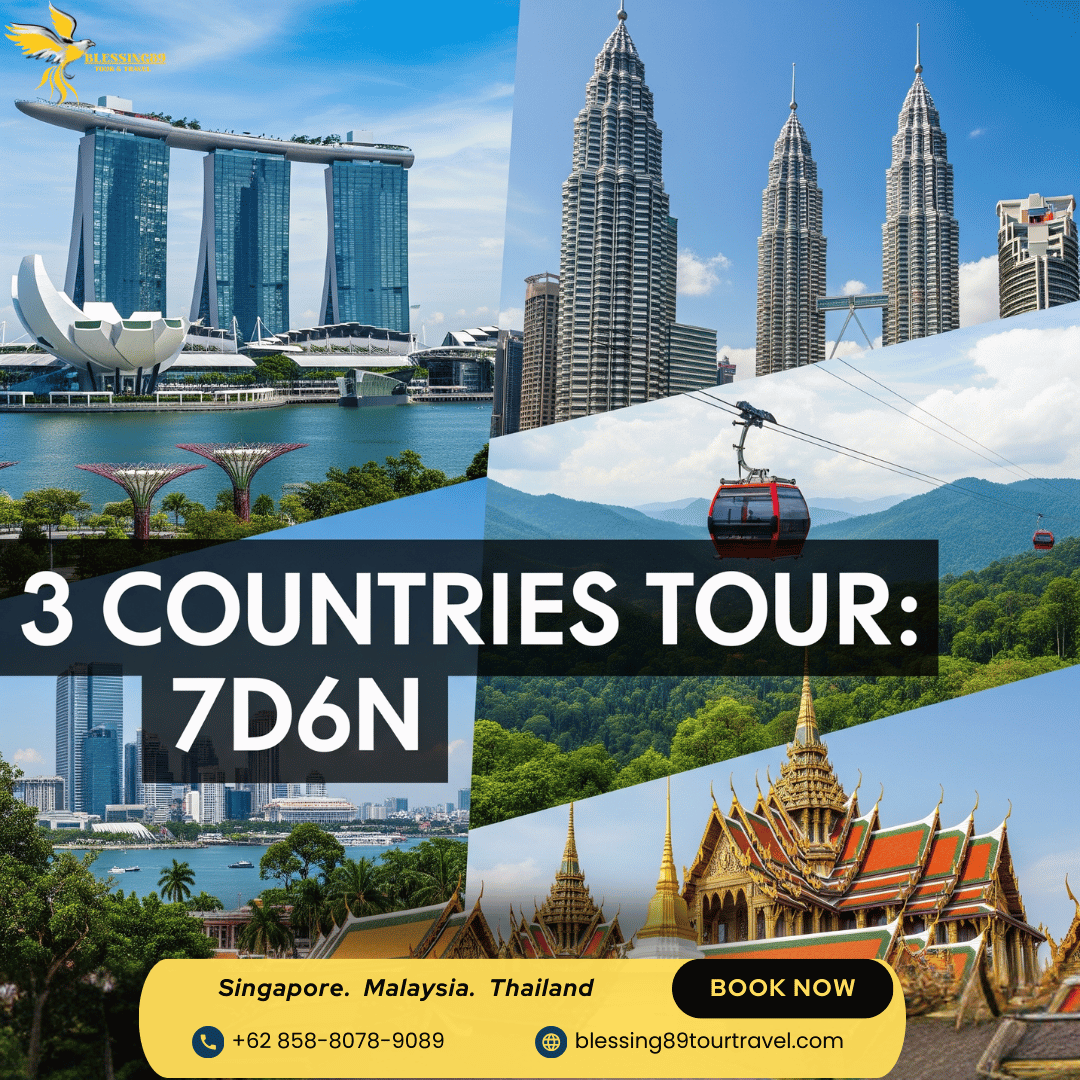 Wonderful 3 Countries  Singapore – Malaysia – Thailand