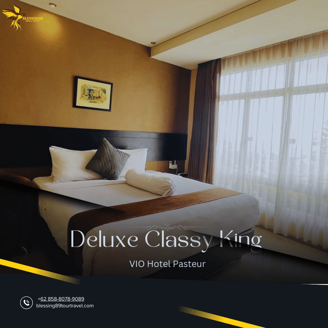 Vio Hotel Pasteur- Tipe Kamar Deluxe Classy King