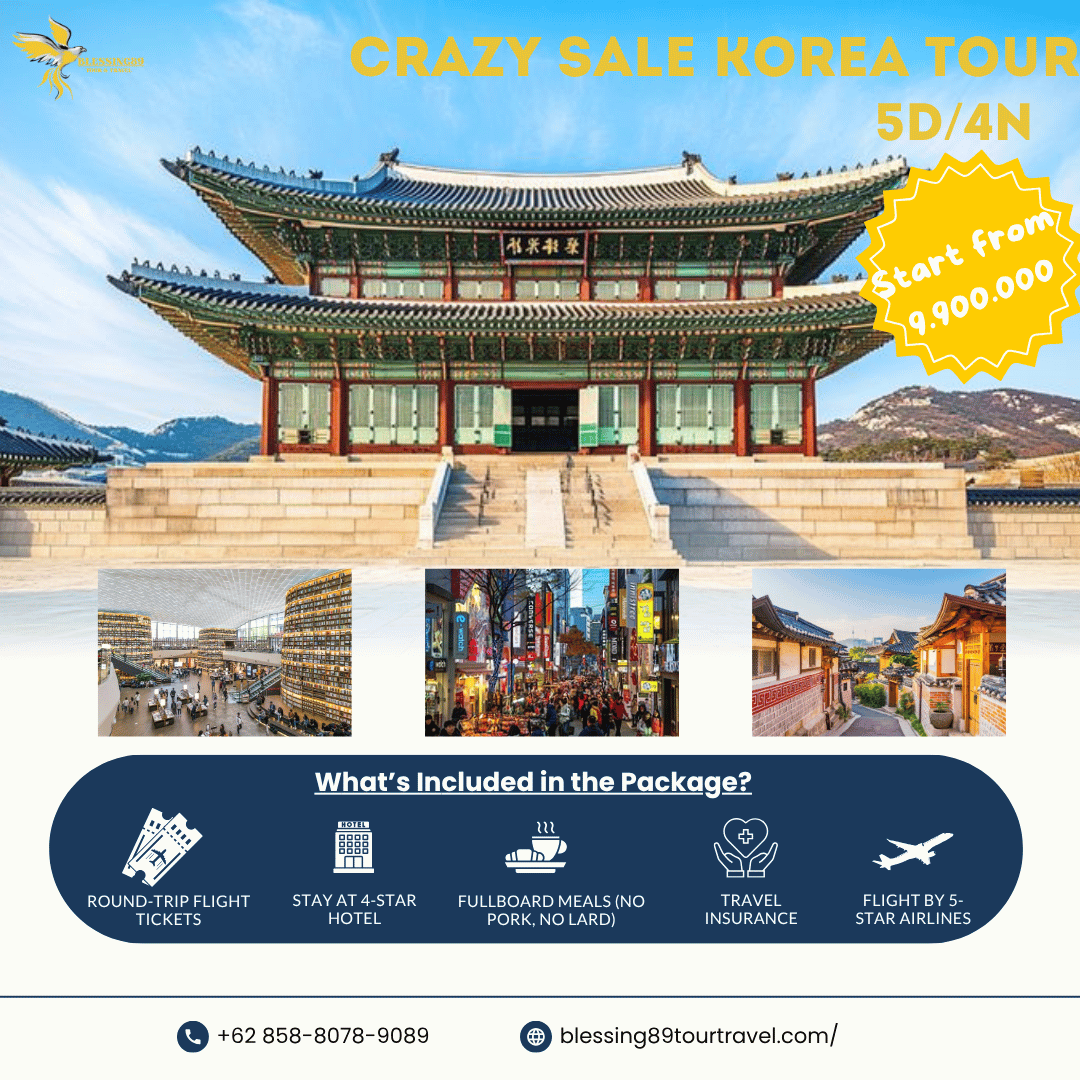 CRAZY SALE KOREA TOUR 5D4N