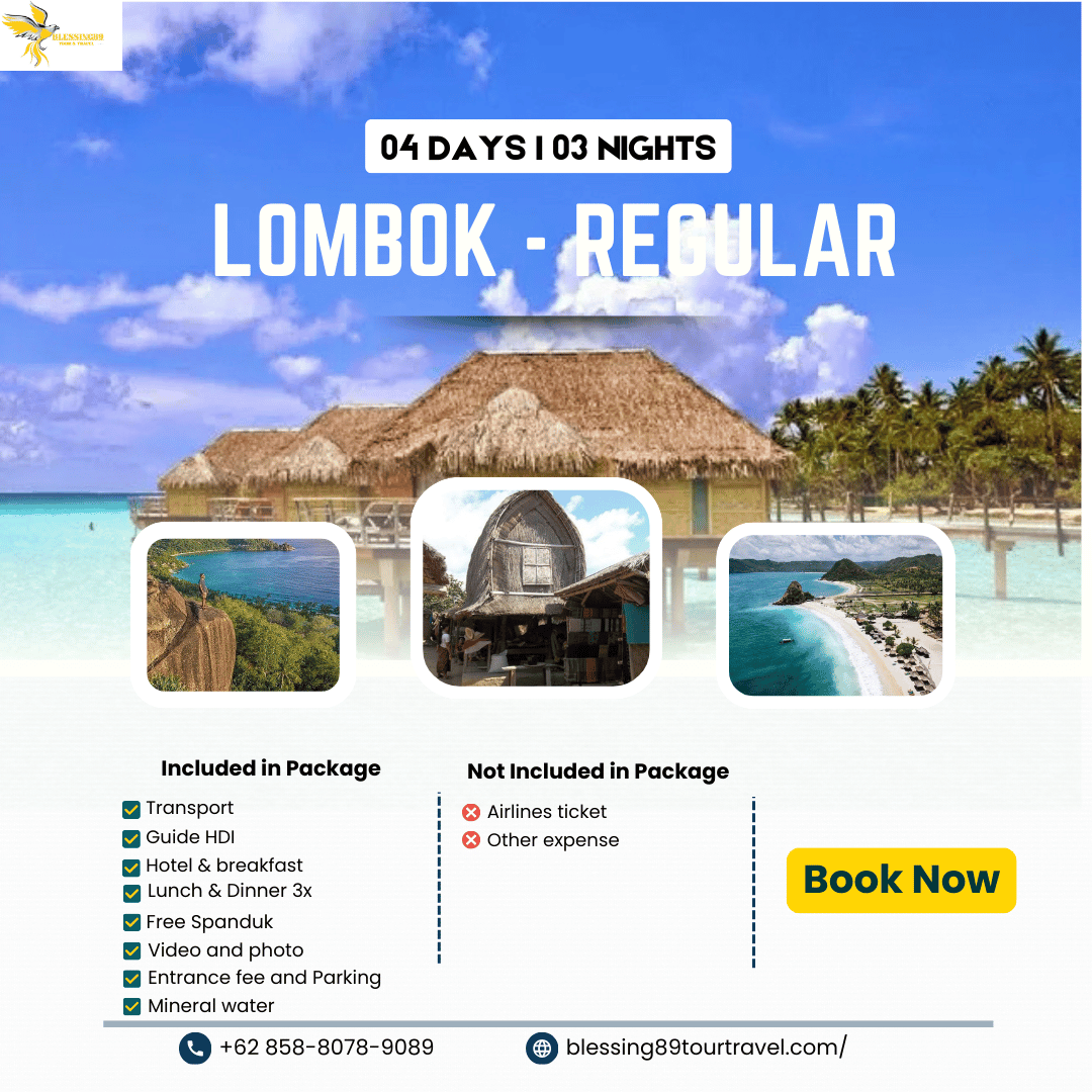 4 Days 3 Nights Lombok-Reguler