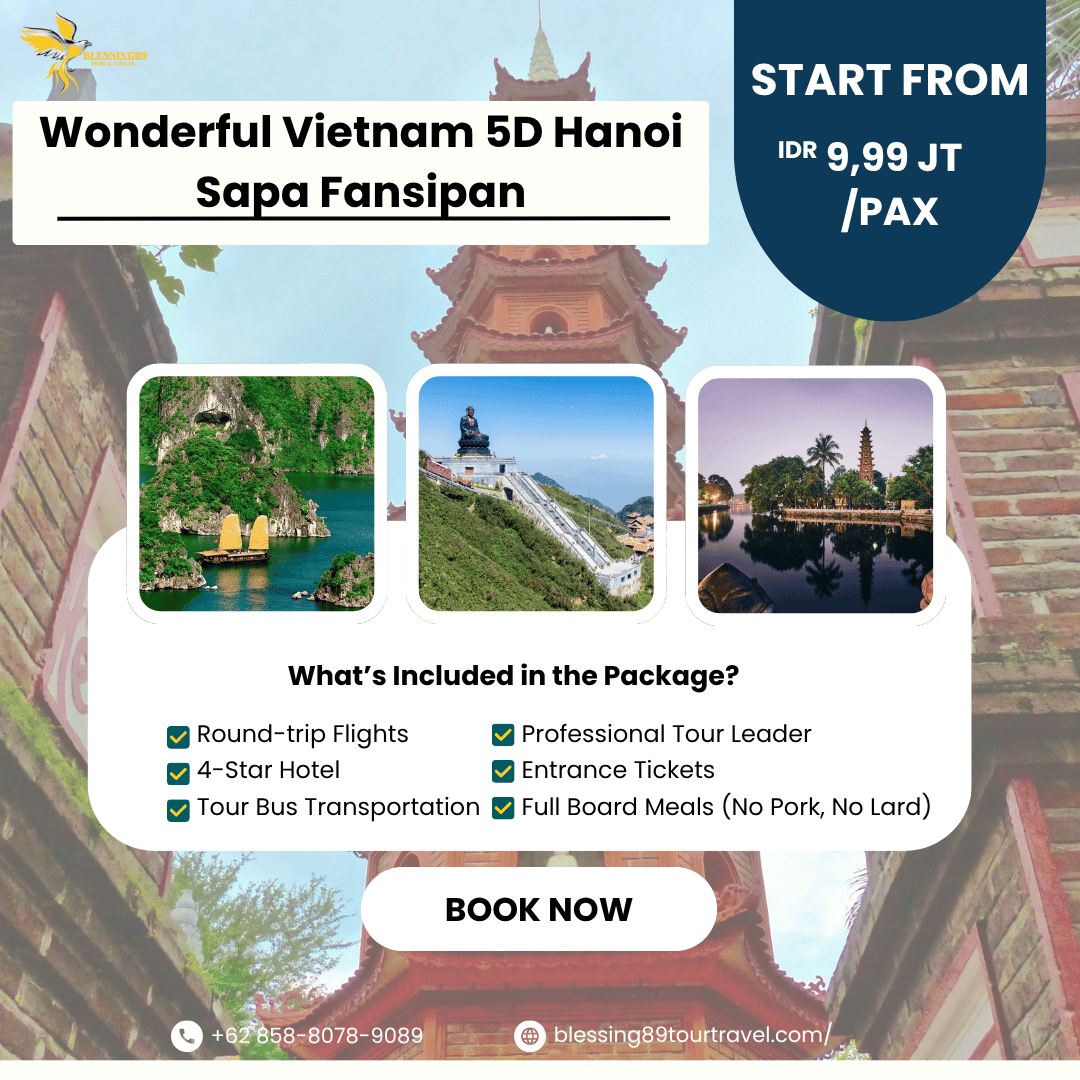 Wonderful Vietnam 5D Hanoi Sapa Fansipan with Halong Bay Cruise (Hanoi - Sapa - Halong)